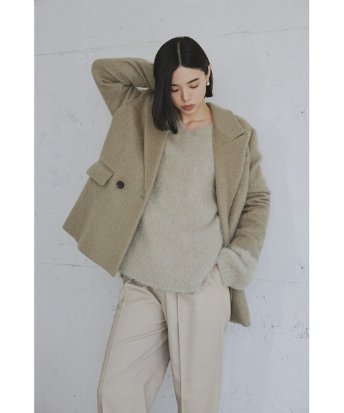 MIESROHE（ミースロエ）の「シャギーダブルブレストJK（テーラード