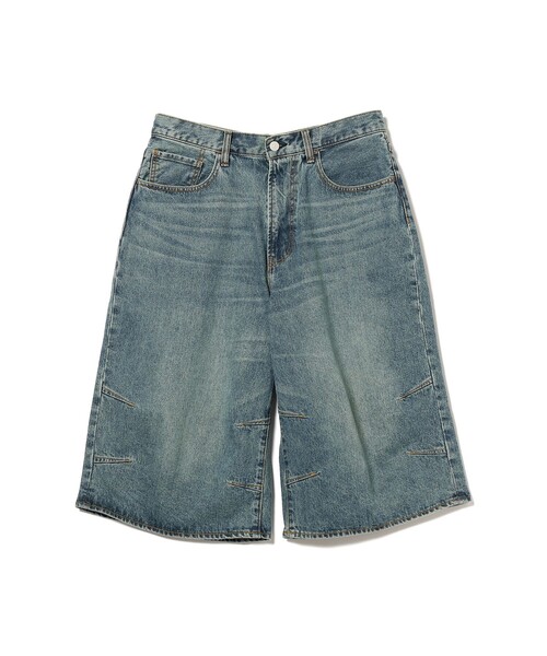 BEAMS 5ポケット 7分丈 デニムパンツ INDIGO Lサイズ ビームス BEAMS / 5ポケット 7分丈 デニムパンツ（デニムパンツ）｜BEAMS
