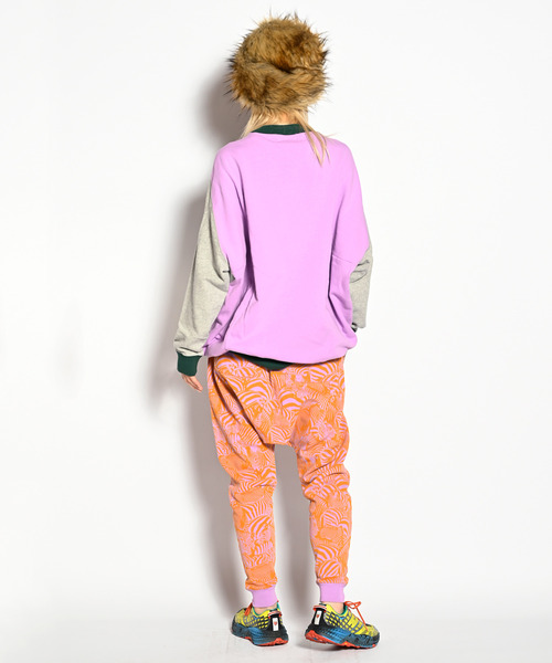 ALDIES（アールディーズ）の「Zebra Sarouel Pants / ゼブラサルエルパンツ（スウェットパンツ・メンズ・ブラック/ブルー/オレンジ・SMALL/MEDIUM/LARGE/X-LARGE）」の8枚目の写真