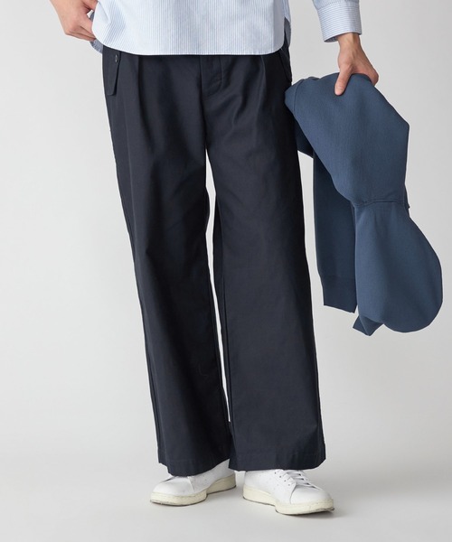 SHIPS.me(シップスミー)の「【ZOZO限定】SHIPS.me: バックサテンユーロミリタリーパンツ(その他パンツ・メンズ・ベージュ/ネイビー/グリーン/キャメル/ブラック/オリーブ・XS/S/M/L/XL)」の6枚目の写真