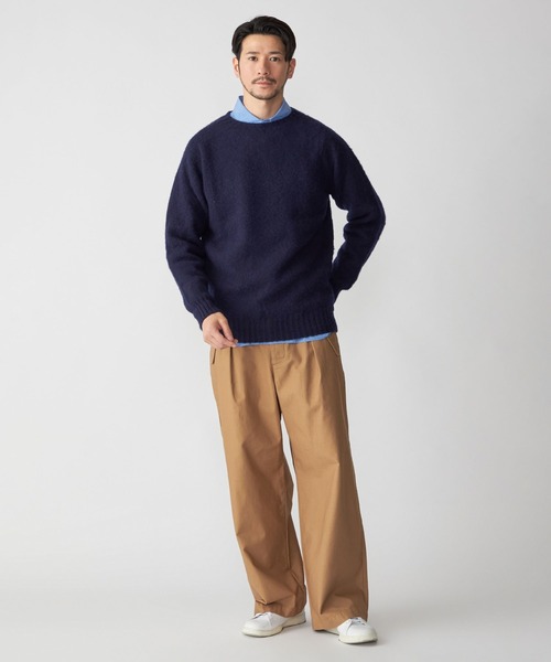 SHIPS.me(シップスミー)の「【ZOZO限定】SHIPS.me: バックサテンユーロミリタリーパンツ(その他パンツ・メンズ・ベージュ/ネイビー/グリーン/キャメル/ブラック/オリーブ・XS/S/M/L/XL)」の9枚目の写真