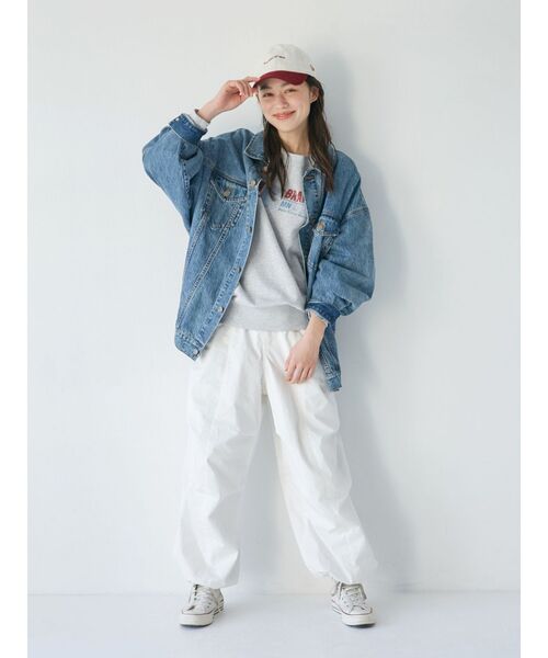 NEW ERA(ニューエラ)の「NEW ERA バイカラーコーデュロイロゴキャップ(キャップ・レディース・キャメル/グリーン/レッド・FREE)」の7枚目の写真