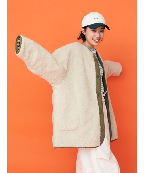 NEW ERA(ニューエラ)の「NEW ERA バイカラーコーデュロイロゴキャップ(キャップ・レディース・キャメル/グリーン/レッド・FREE)」の9枚目の写真