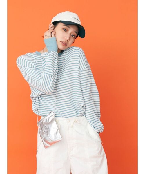 NEW ERA(ニューエラ)の「NEW ERA バイカラーコーデュロイロゴキャップ(キャップ・レディース・キャメル/グリーン/レッド・FREE)」の13枚目の写真