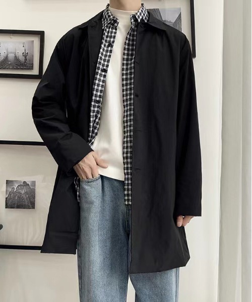 ESTNATION シングルトレンチコート ESTNATION / ロングシングルトレンチコート｜ESTNATION ONLINE