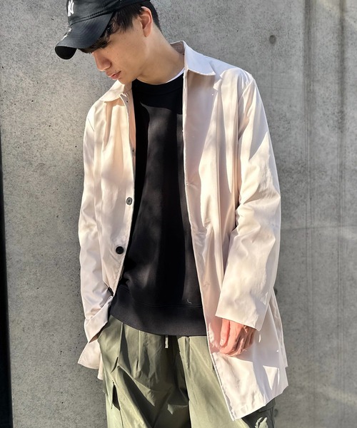 SETUP7(セットアップセブン)の「【SETUP7】シングルトレンチコート KNF037(トレンチコート・メンズ・ベージュ/ブラック/アイボリー・M/L/XL)」の9枚目の写真