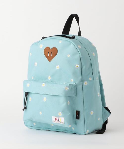MEI（メイ）の「【別注】＜MEI＞ デイパック Mサイズ（デイジー）（バックパック/リュック・キッズ・ライトブルー・FREE）」の5枚目の写真