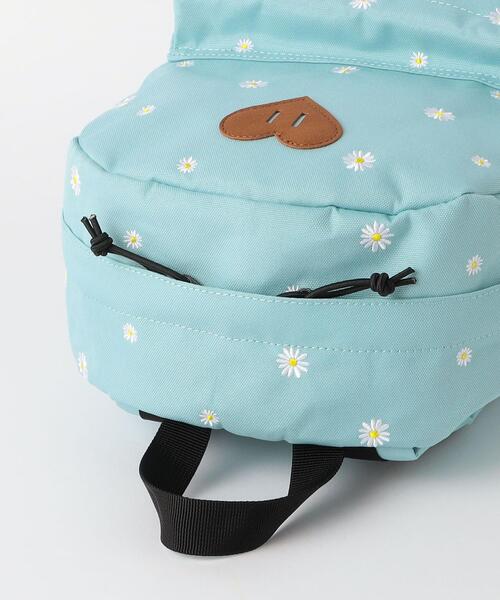 MEI（メイ）の「【別注】＜MEI＞ デイパック Mサイズ（デイジー）（バックパック/リュック・キッズ・ライトブルー・FREE）」の6枚目の写真