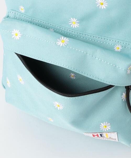 【新品未使用】MEI キッズ　リュック　Mサイズ（デイジー） セール 別注＜MEI＞デイパック M（フラワー）&frasl; リュック
