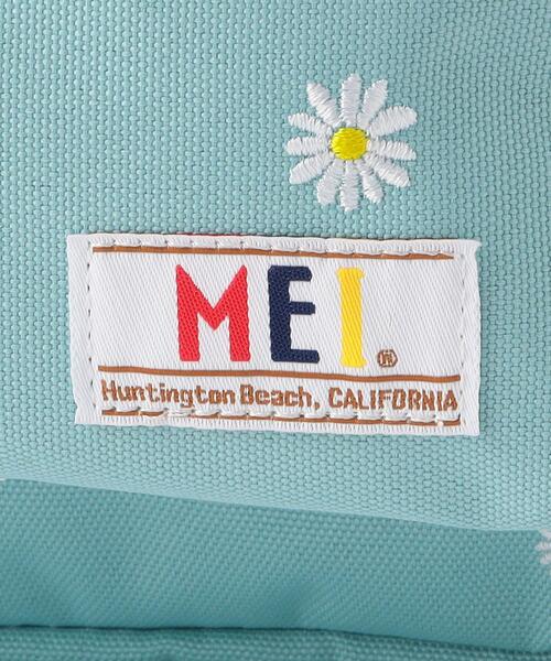 MEI（メイ）の「【別注】＜MEI＞ デイパック Mサイズ（デイジー）（バックパック/リュック・キッズ・ライトブルー・FREE）」の11枚目の写真