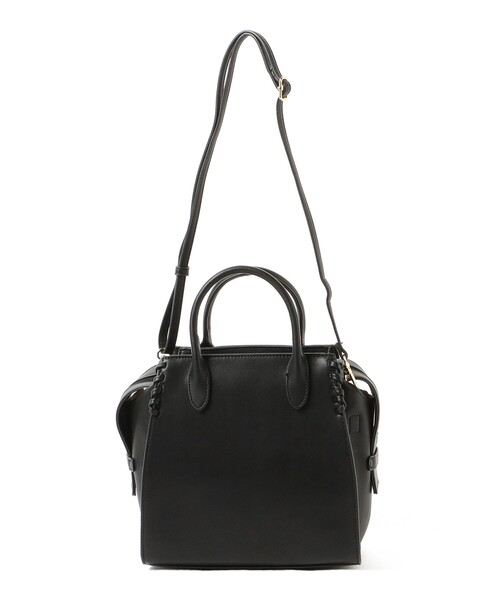 BEAMS HEART（ビームスハート）の「BEAMS HEART / かがりステッチ ボストンバッグ（ボストンバッグ・レディース・オリーブ/ブラック・ONE SIZE）」の3枚目の写真