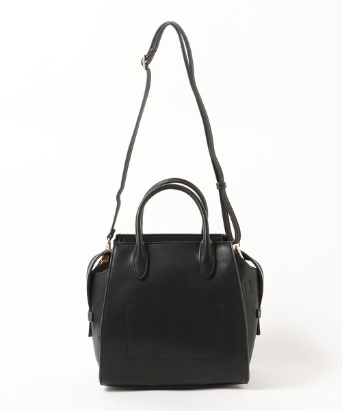 BEAMS HEART（ビームスハート）の「BEAMS HEART / かがりステッチ ボストンバッグ（ボストンバッグ・レディース・オリーブ/ブラック・ONE SIZE）」の4枚目の写真