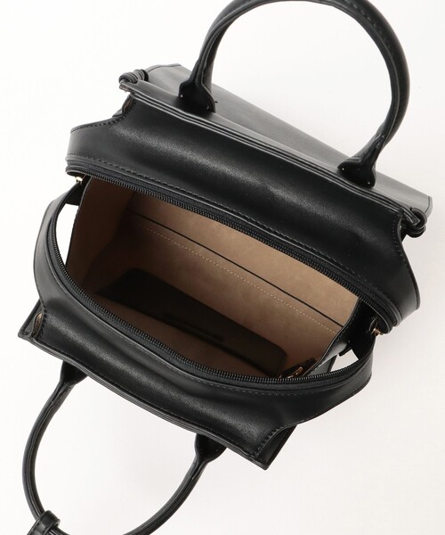 BEAMS HEART（ビームスハート）の「BEAMS HEART / かがりステッチ ボストンバッグ（ボストンバッグ・レディース・オリーブ/ブラック・ONE SIZE）」の5枚目の写真