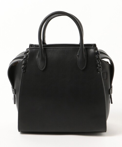 BEAMS HEART（ビームスハート）の「BEAMS HEART / かがりステッチ ボストンバッグ（ボストンバッグ・レディース・オリーブ/ブラック・ONE SIZE）」の6枚目の写真