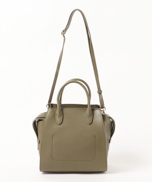 BEAMS HEART（ビームスハート）の「BEAMS HEART / かがりステッチ ボストンバッグ（ボストンバッグ・レディース・オリーブ/ブラック・ONE SIZE）」の9枚目の写真