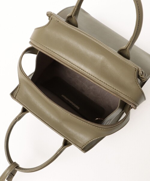 BEAMS HEART（ビームスハート）の「BEAMS HEART / かがりステッチ ボストンバッグ（ボストンバッグ・レディース・オリーブ/ブラック・ONE SIZE）」の13枚目の写真