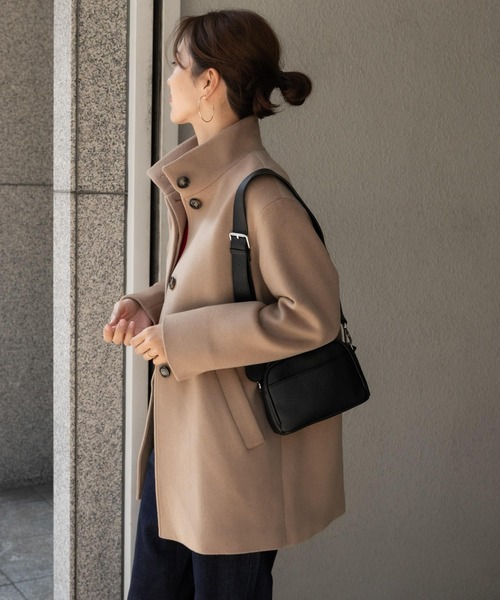 新品★URBAN RESEARCH DOORS スタンドカラーミドルコート セール】スタンドカラーミドルコート（その他アウター）｜URBAN