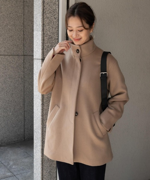 新品　今季　アーバンリサーチドアーズ　スタンドカラーミドルコート　春　アウター 楽天市場】【SALE／30%OFF】スタンドカラーミドルコート URBAN