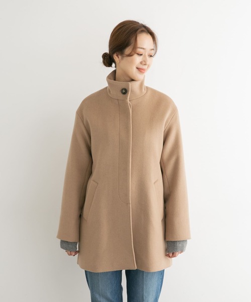 URBAN RESEARCH DOORS スタンドカラーミドルコート URBAN RESEARCH DOORS（アーバンリサーチドアーズ）の「スタンド