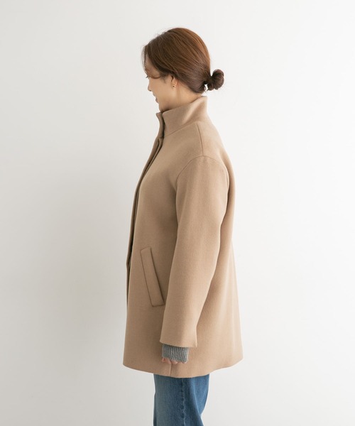 アーバンリサーチドアーズ スタンドカラーミドルコート URBAN RESEARCH DOORS（アーバンリサーチドアーズ）の「スタンド