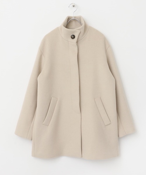 アーバンリサーチドアーズ スタンドカラーミドルコート URBAN RESEARCH DOORS（アーバンリサーチドアーズ）の「スタンド