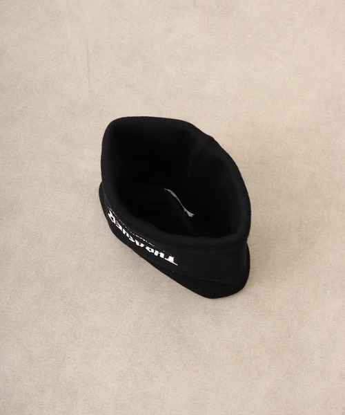 THRASHER(スラッシャー)の「THRASHER LONG KNIT CAP(ニットキャップ/ビーニー・メンズ・グレー/ダークブラウン/ブラック/ホワイト・FREE)」の10枚目の写真