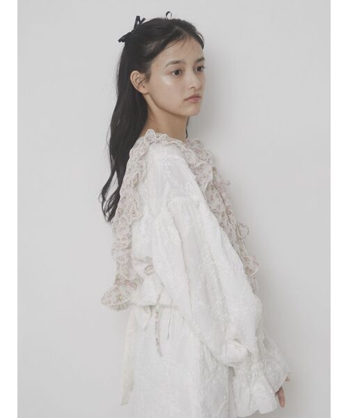 merry jenny（メリージェニー）の「petit flowerスクエアカラー