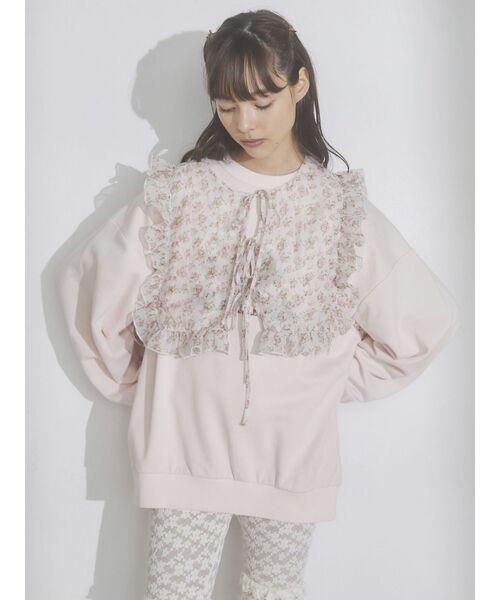 merry jenny(メリージェニー)の「petit flowerスクエアカラー(付け襟・レディース・ブラック/アイボリー・FREE)」の14枚目の写真