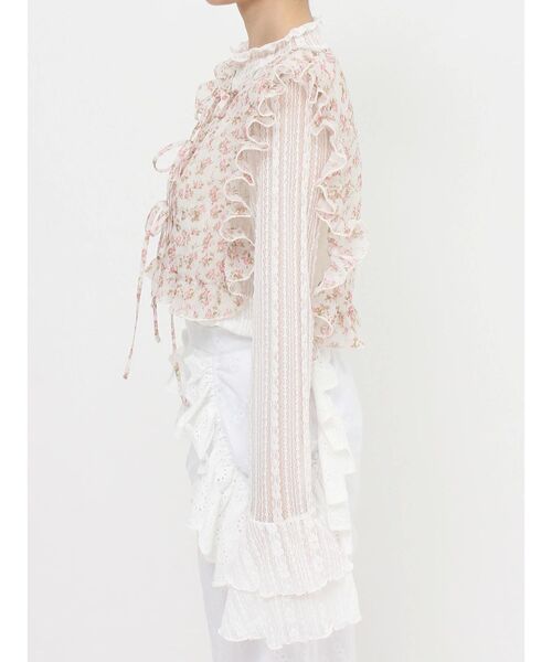 merry jenny(メリージェニー)の「petit flowerスクエアカラー(付け襟・レディース・ブラック/アイボリー・FREE)」の19枚目の写真