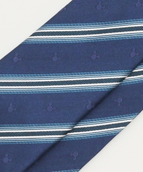 ディズニー/DISNEY シルクストライプ柄 ネクタイ 8.0cm幅（ネクタイ）｜Disney（ディズニー）