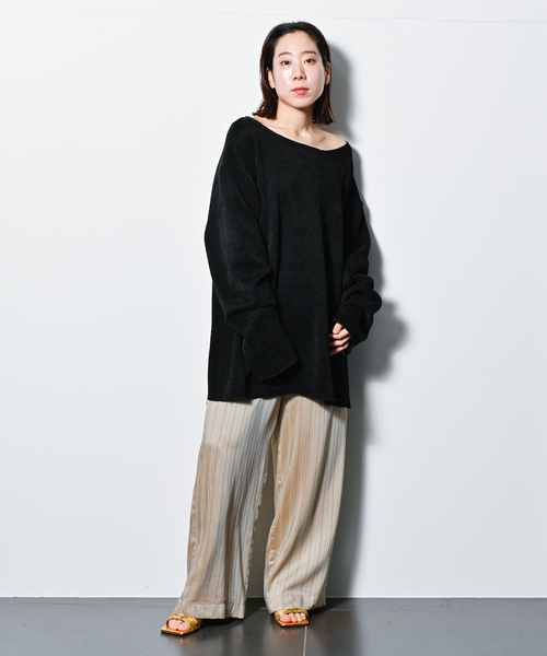 CITYSHOP PE WASH PULLOVER：ブラウス セール】《追加》PE WASH PULLOVER：ブラウス（Tシャツ/カットソー
