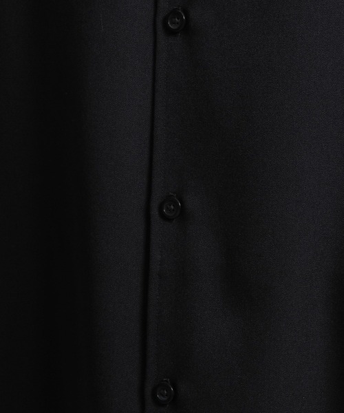 STERNBERG(スタンバーグ)の「STERNBERG/ウールギャバライトシャツ/987394(シャツ/ブラウス・メンズ・ブラック・MEDIUM/LARGE)」の8枚目の写真