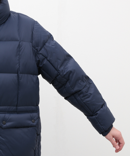 417 EDIFICE(フォーワンセブンエディフィス)の「【TAION / タイオン】MOUNTAIN PACKABLE VOLUME DOWN JACK 102VZMT(ダウンジャケット/コート・メンズ・ネイビー/ブラック/ベージュ・LARGE/MEDIUM/X-LARGE)」の15枚目の写真