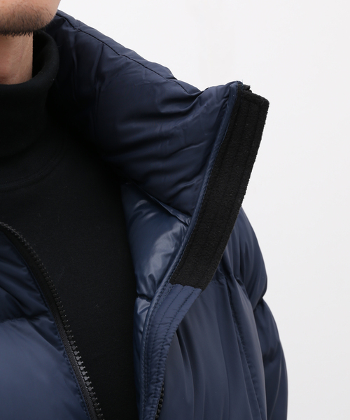 417 EDIFICE(フォーワンセブンエディフィス)の「【TAION / タイオン】MOUNTAIN PACKABLE VOLUME DOWN JACK 102VZMT(ダウンジャケット/コート・メンズ・ネイビー/ブラック/ベージュ・LARGE/MEDIUM/X-LARGE)」の21枚目の写真