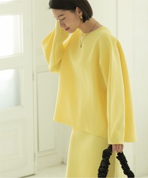 OPAQUE.CLIP | セットアップ対応 ミラノリブクルーネックニット【抗ピリング/洗濯機洗い可】(ニット/セーター)