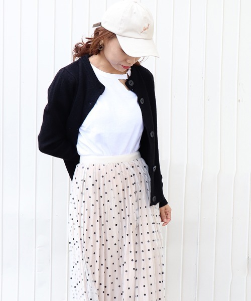 Miniministore(ミニミニストア)の「ニットカーディガン レディース(カーディガン/ボレロ・レディース・ブルー/モカ/パープル/アイボリー/ブラック/イエロー・フリー)」の19枚目の写真