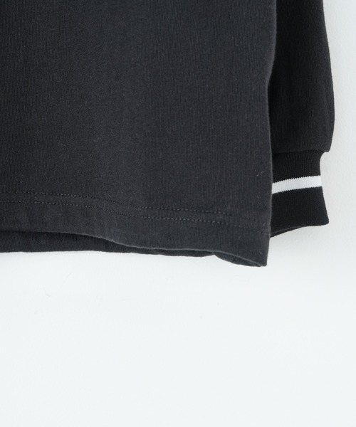CIAOPANIC TYPY（チャオパニックティピー）の「【WEB限定】【KIDS】オーバーサイズ配色レタリングVネックスウェット/裏毛（スウェット・キッズ・アイボリー/ブラック・XX-LARGE/SMALL/MEDIUM/X-LARGE/LARGE）」の11枚目の写真