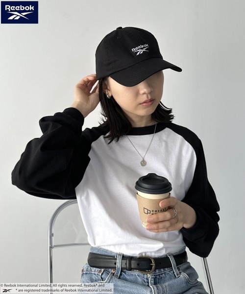 Reebok（リーボック）の「【WEB限定 別注】Reebok(リーボック)/ロゴ刺繍 ツイルローキャップ アジャスター調整可能（キャップ・レディース・グレイッシュベージュ/ブラック/ネイビー・FREE）」の20枚目の写真