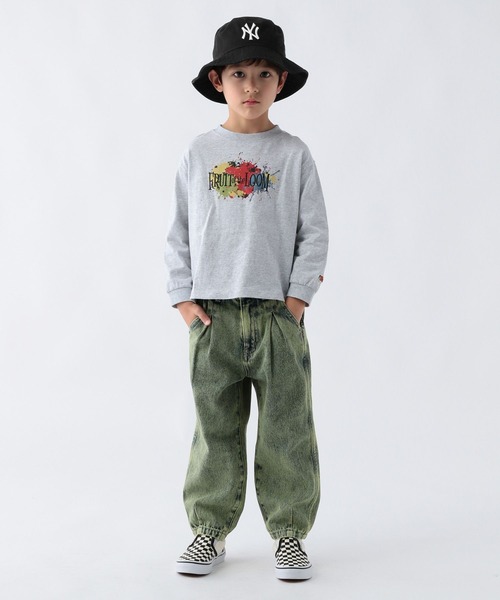 NEW ERA(ニューエラ)の「【NEW ERA(ニューエラ)】別注バケットハット(KIDS)(ハット・キッズ・ブラック/ナチュラル・FREE)」の3枚目の写真