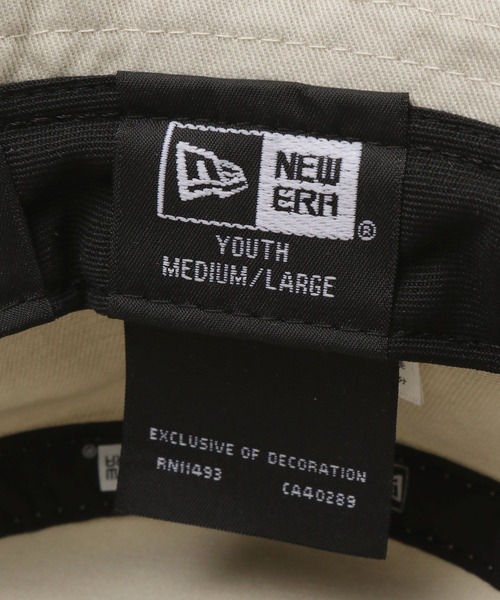 NEW ERA(ニューエラ)の「【NEW ERA(ニューエラ)】別注バケットハット(KIDS)(ハット・キッズ・ブラック/ナチュラル・FREE)」の14枚目の写真
