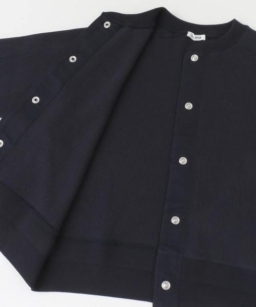 FORK&SPOON（フォークアンドスプーン）の「FORK&SPOON　ラゲットリブカーディガン（カーディガン/ボレロ・レディース・アイボリー/ネイビー・1）」の16枚目の写真