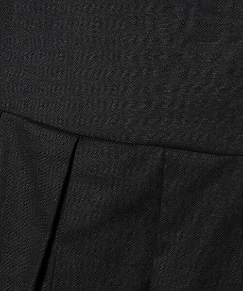 Ray BEAMS（レイビームス）の「Ray BEAMS / 麻混 バックタック キーネック ワンピース（ワンピース・レディース・ブラック/ケリー/ブルー・ONE SIZE）」の15枚目の写真