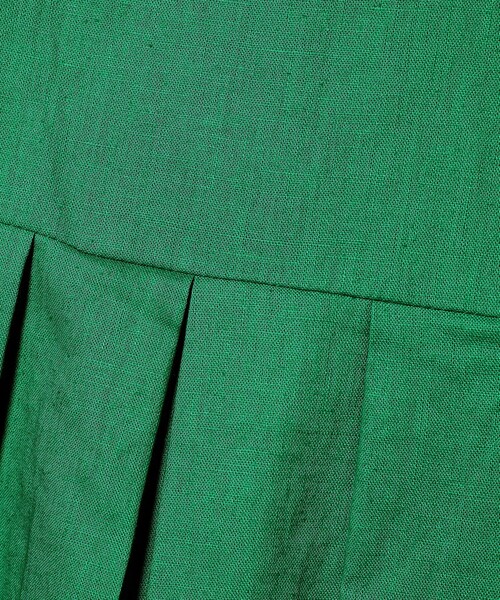 Ray BEAMS（レイビームス）の「Ray BEAMS / 麻混 バックタック キーネック ワンピース（ワンピース・レディース・ブラック/ケリー/ブルー・ONE SIZE）」の10枚目の写真