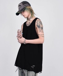 ▲damage tank top / ダメージ タンクトップ