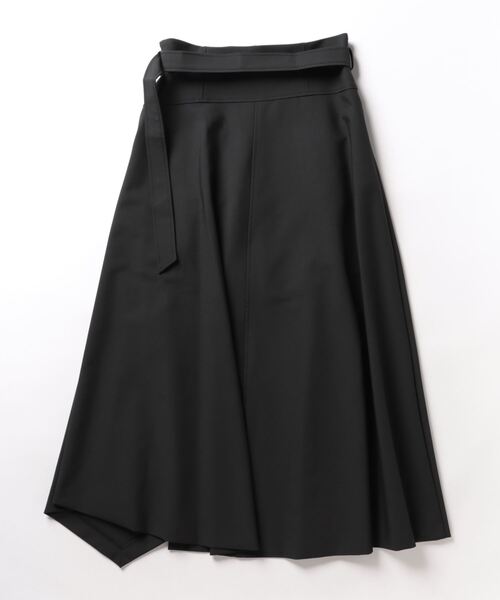 LILY BROWN（リリーブラウン）の「アシメドレープスカショーパン（その他パンツ・レディース・ベージュ/ブラック/チェック・0/1）」の9枚目の写真