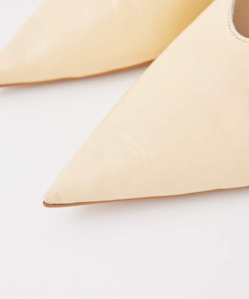 GALLARDAGALANTE（ガリャルダガランテ）の「【Hoaw.】バッグスリングパンプス（パンプス・レディース・ベージュ/ブラック・38/36/37）」の6枚目の写真