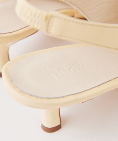 GALLARDAGALANTE（ガリャルダガランテ）の「【Hoaw.】バッグスリングパンプス（パンプス・レディース・ベージュ/ブラック・38/36/37）」の9枚目の写真