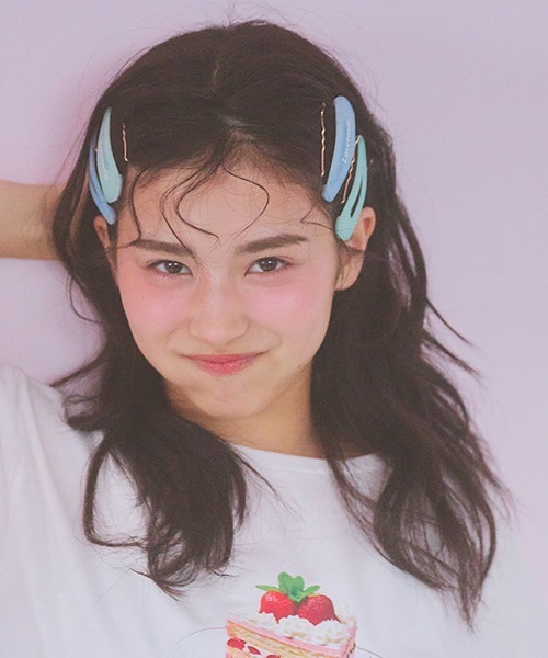 なかよし♡パッチンピン♡むらさき なかよし♡パッチンピン♡むらさき