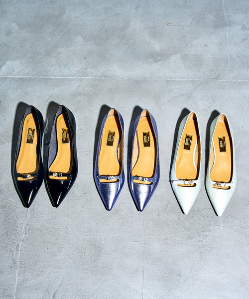 GRISE（グリーズ）の「GRISEポインテッドビジューツキメリージェーン（その他シューズ・レディース・ブラックミックス/アイボリー/ブルー系その他・23.5cm/24.5cm/22.5cm/23cm/22cm/24cm/25cm）」の11枚目の写真