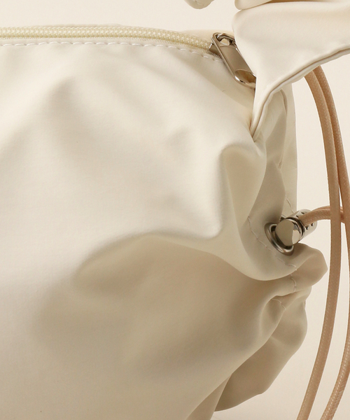 COLDE （コルデ）の「【COLDE/コルデ】ギャザーワンショルダーバッグ（ショルダーバッグ・レディース・ホワイト/イエロー/ブラック・FREE）」の6枚目の写真